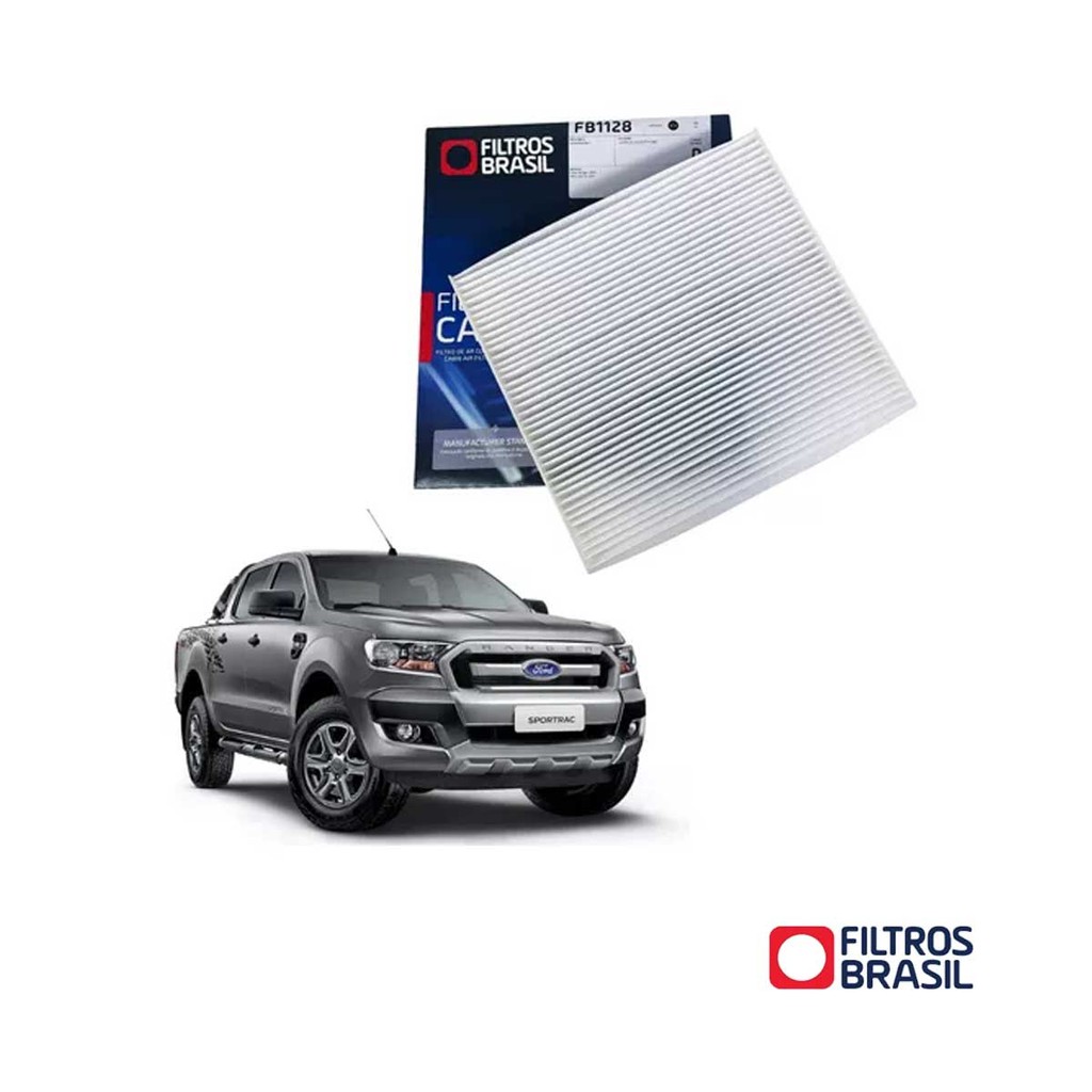 Filtro de Ar Condicionado Ford Nova Ranger 13... - Lexus Ls430 01... - Troller T4 15... FB1128