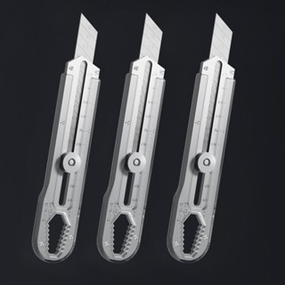 Estilete Profissional Com Trava Giratória 18mm + 10 Lâminas best em Oferta na Shopee