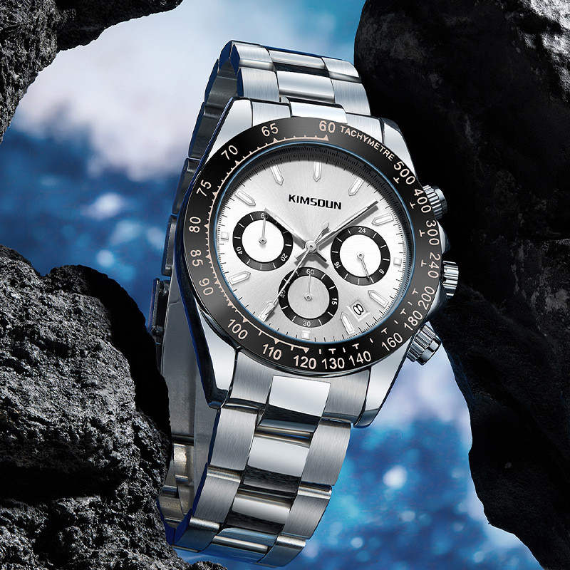 KIMSDUN Marca Relógio de Pulso Multifuncional Relógio Esportivo Novo Relógio Masculino À Prova D 'Água Relógio de Quartz