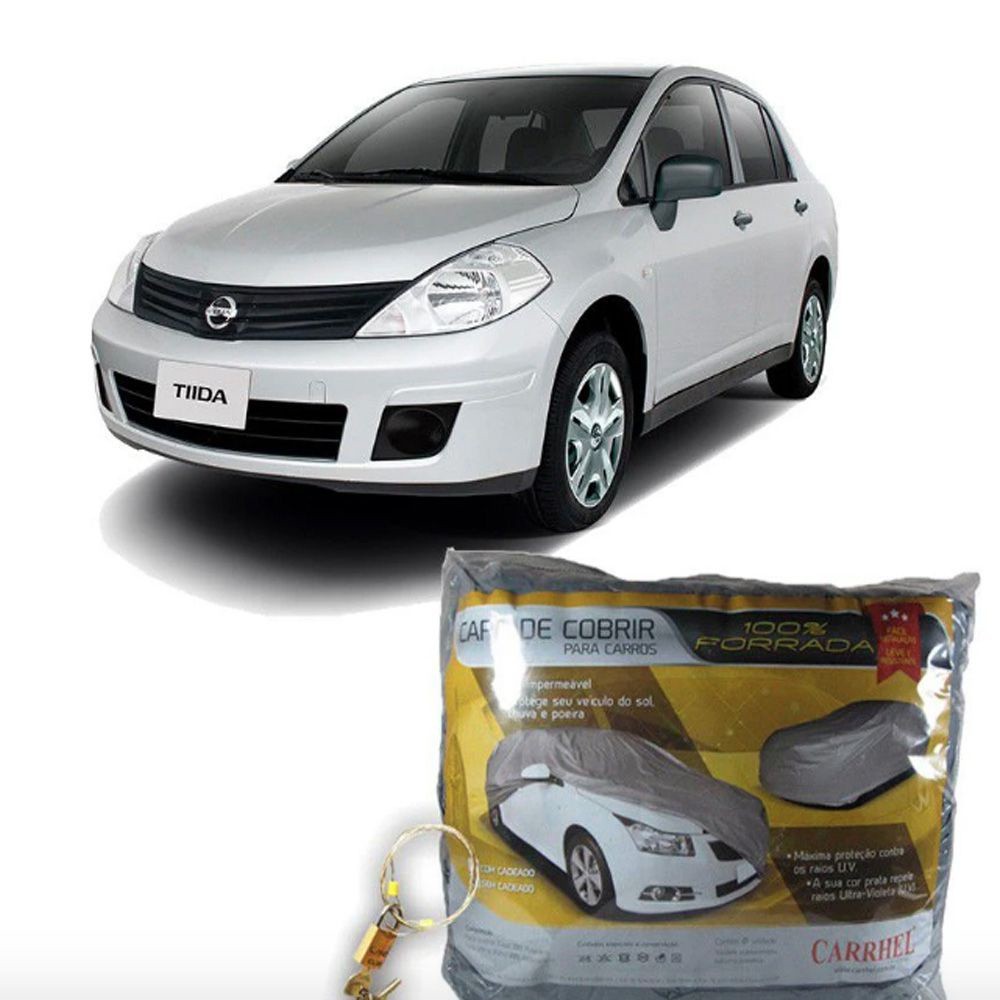 Capa Protetora Nissan Tiida Sedan com cadeado (G283)