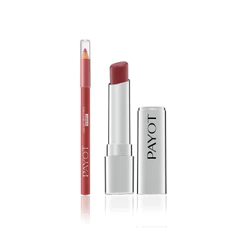 KIT LABIAL PAYOT - 8: Batom MALVA + Lápis HIBISCO