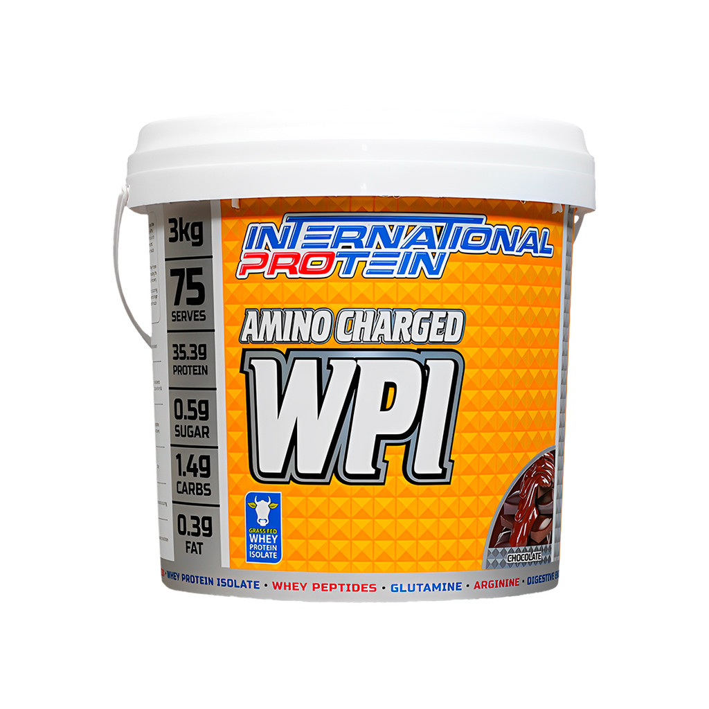 Whey Protein Isolado - Amino Charged WPI Proteína 900g - International Protein