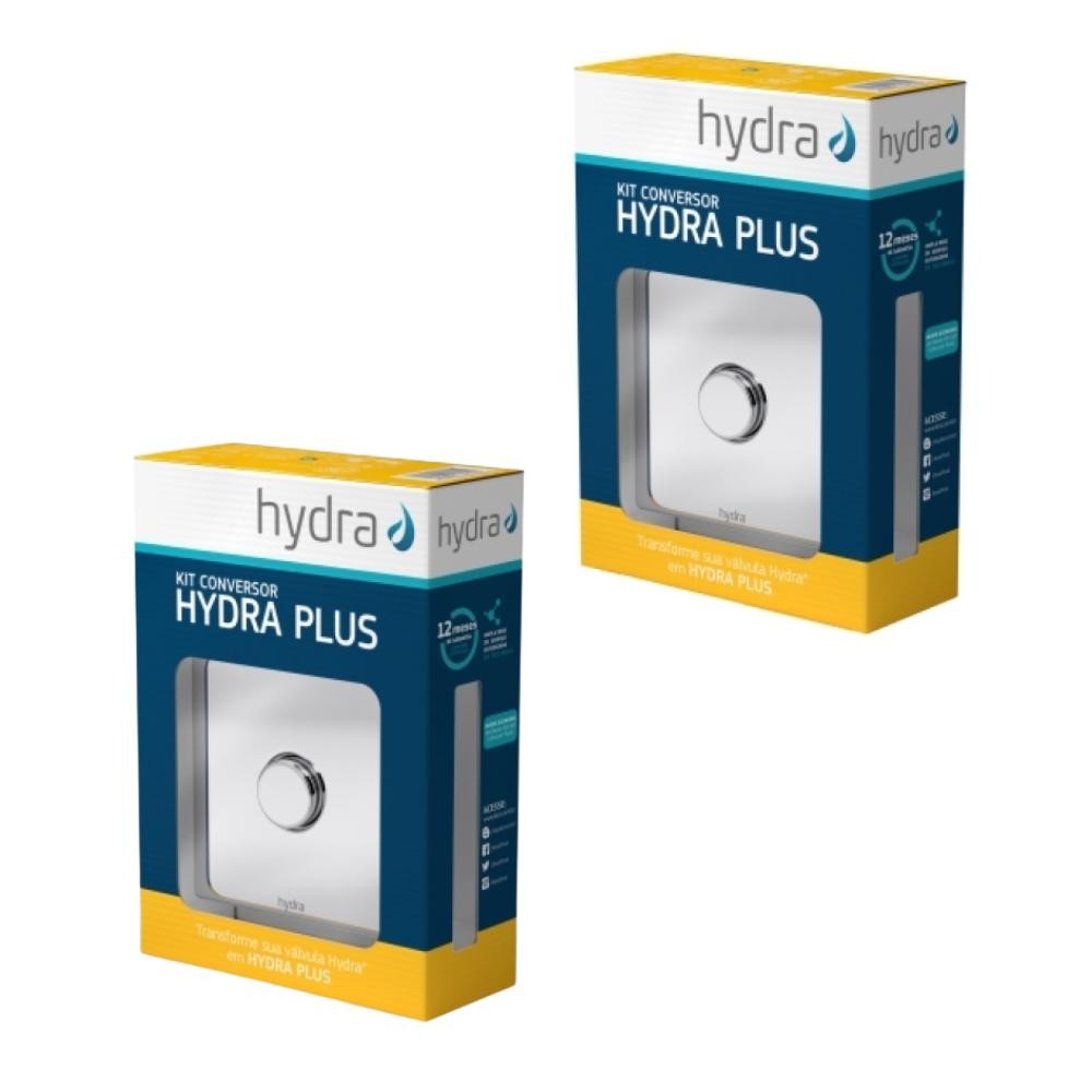 Kit 2 Conversor Hydra Max Para Hydra Plus 1.1/4" 1.1/2" Cromado Deca em Oferta na Shopee