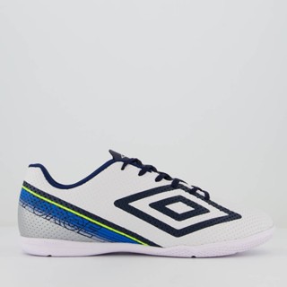 Chuteira Umbro Force Futsal Branca em Oferta na Shopee