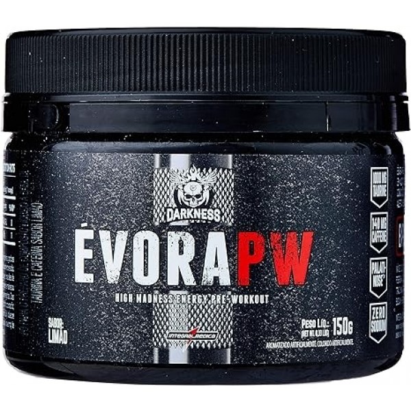 Pré-Treino Integralmedica Darkness Évora PW DK V2 Limão 150g