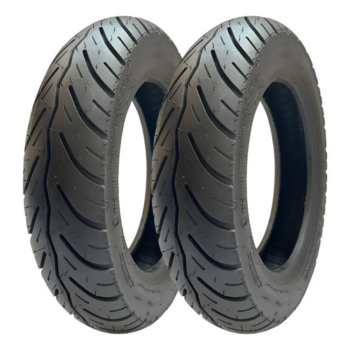 Par Pneus 3.50-10 + 3.50-10 Servis Burgman Jog Lindy Scooter Vespa em Oferta na Shopee