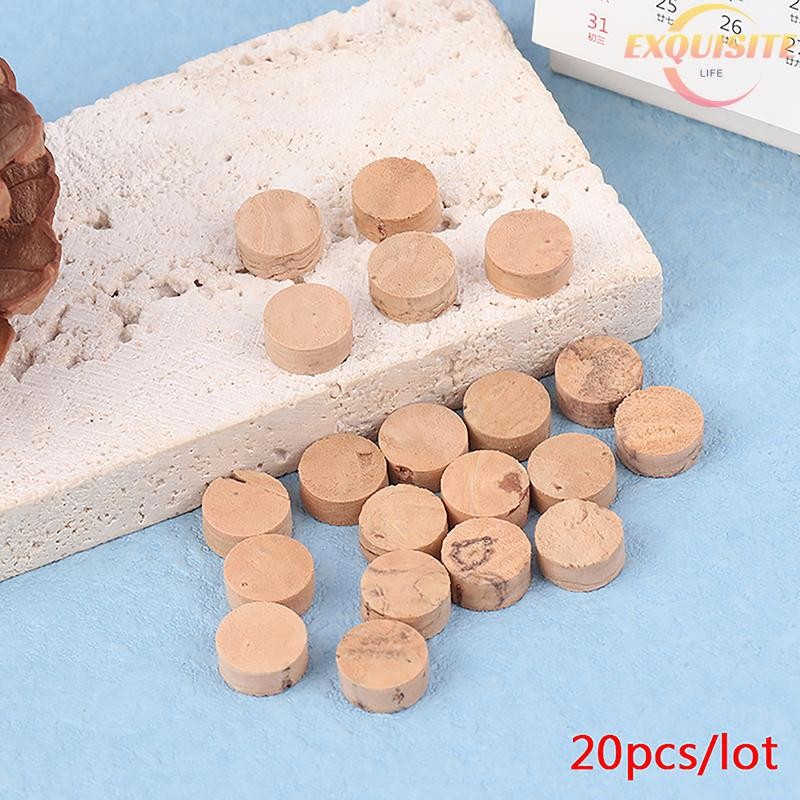 [EL] 20 Peças Tapetes De Cortiça Para Saxofone Trompete Corneta Chave De Água Almofadas Instrumentos De Sopro De Reparo