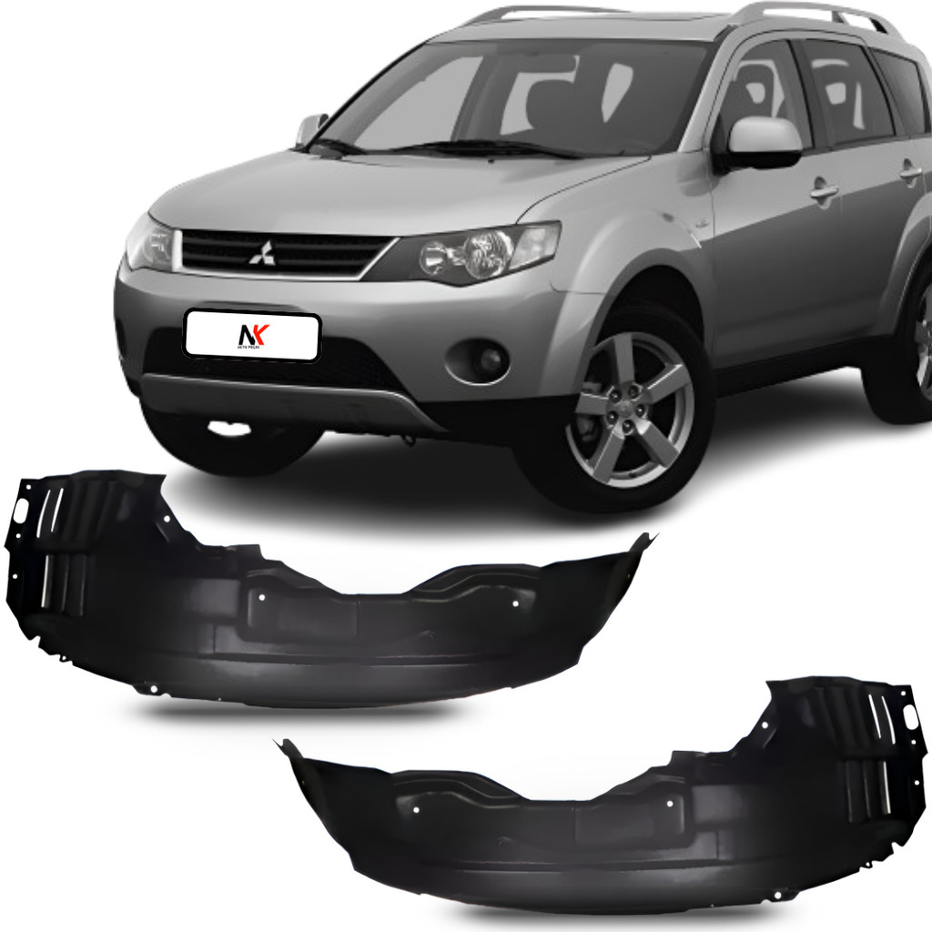 Par Parabarro Dianteiro Outlander 2007 2008 Á 2013 1° Linha em Oferta na Shopee