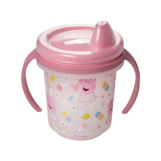 Caneca de Treinamento Peppa Pig 280 ml Rosa Plasútil em Oferta na Shopee