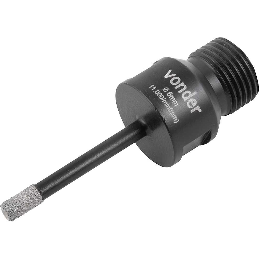 Serra Copo Diamantada 6 Mm Para Esmerilhadeira Vonder em Oferta na Shopee