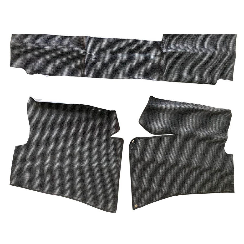 Forro Forração Interna Preto Fusca 75 até 87 PVC