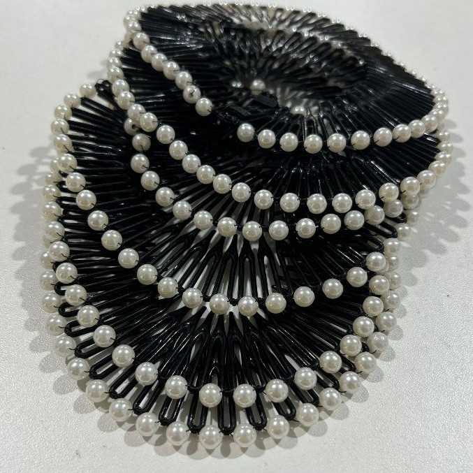 6Unidades/12Unidades Faixa de cabelo Flexível Pente Headband