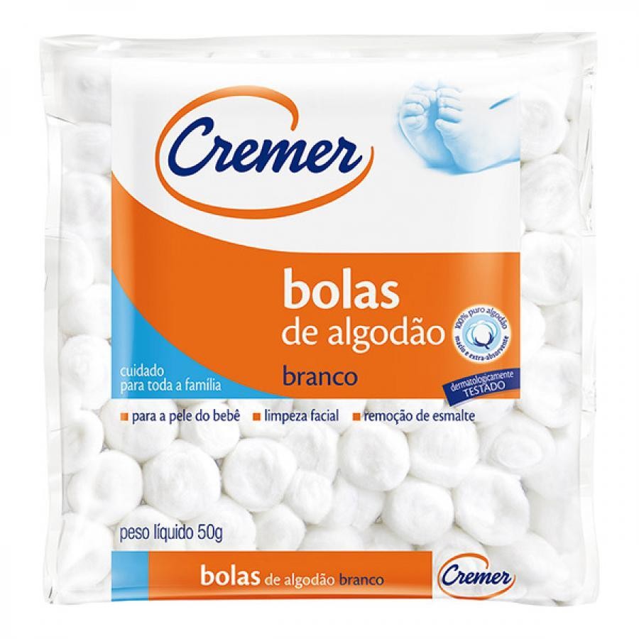 Algodão Cremer Bolas 50g em Oferta na Shopee