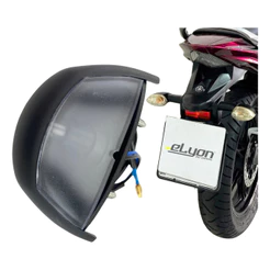 Lanterna Traseira Fazer 250 2011 À 2017 Luz Placa