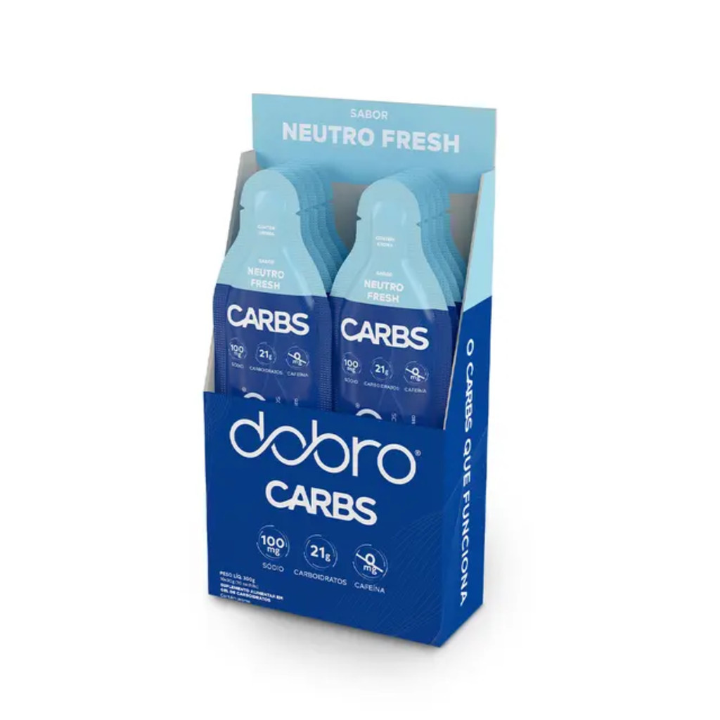 Carbs Gel Sabor Neutro Fresh 10 Saches Dobro Sem Cafeina em Oferta na Shopee