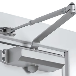 Mola Aérea Hidráulica Para Porta De Madeira Aço Fechamento Automático Até 55kg Profissional em Oferta na Shopee