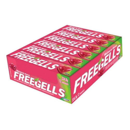 Drops Bala Freegells Melancia 27,9g C/12 em Oferta na Shopee