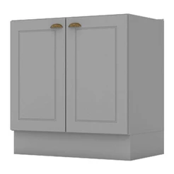 Balcão 2 Portas 80 Cm Americana Cinza – Henn