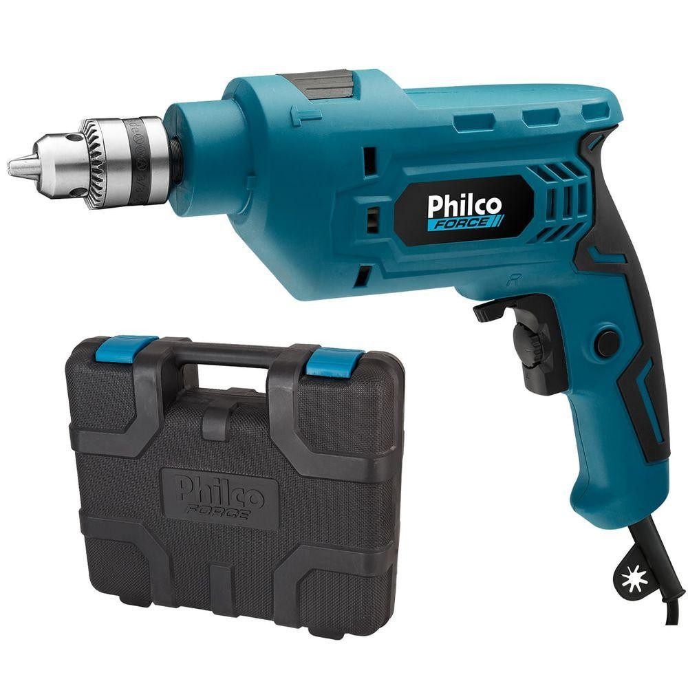Furadeira Philco Force PFU01M 650W 2800RPM com Maleta 110V