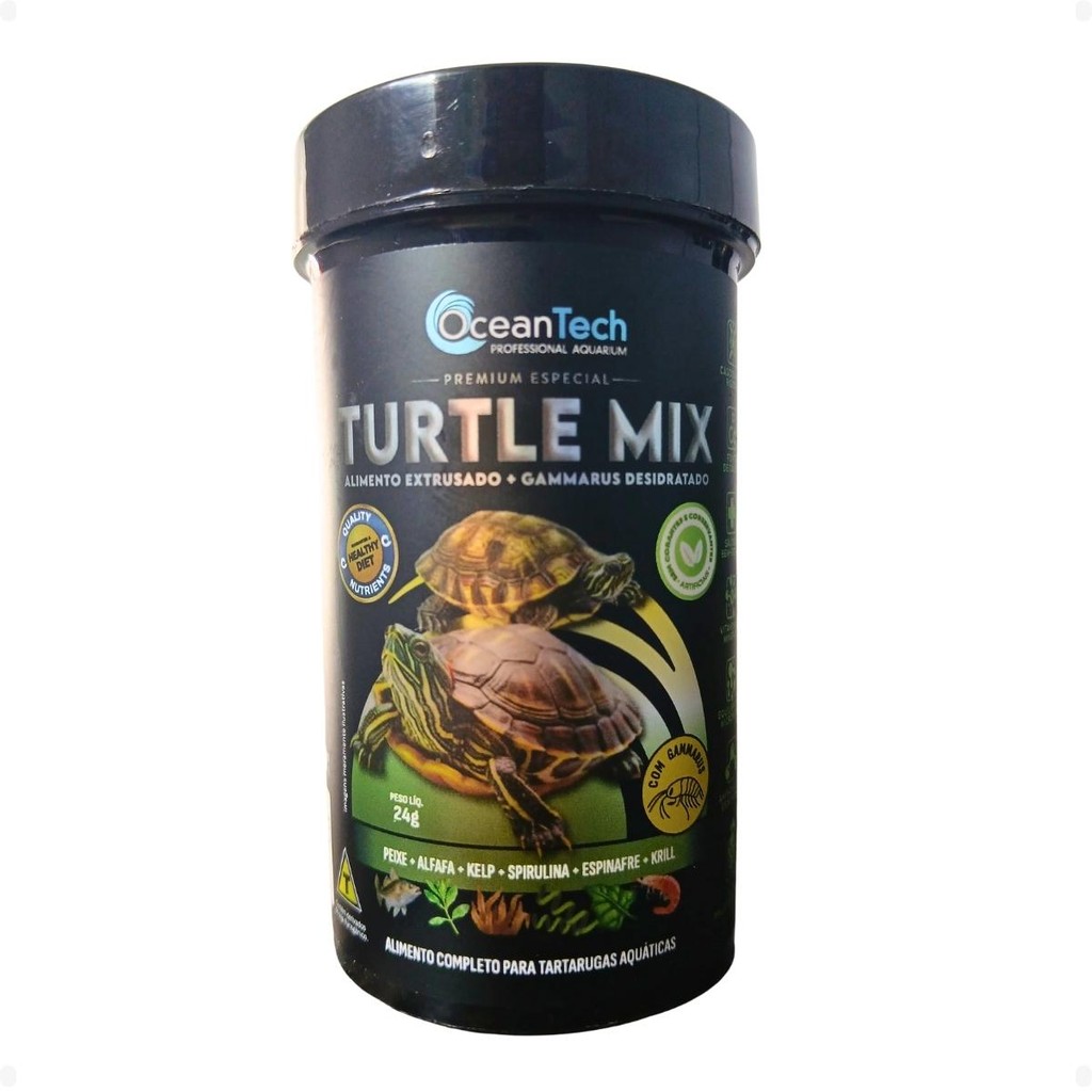 Ocean Tech Ração Turtle Mix 24g