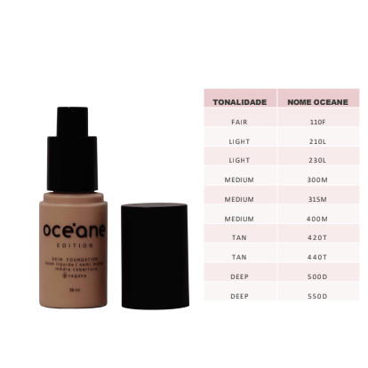 Base Líquida - Skin Foundation Océane Edition 35ml