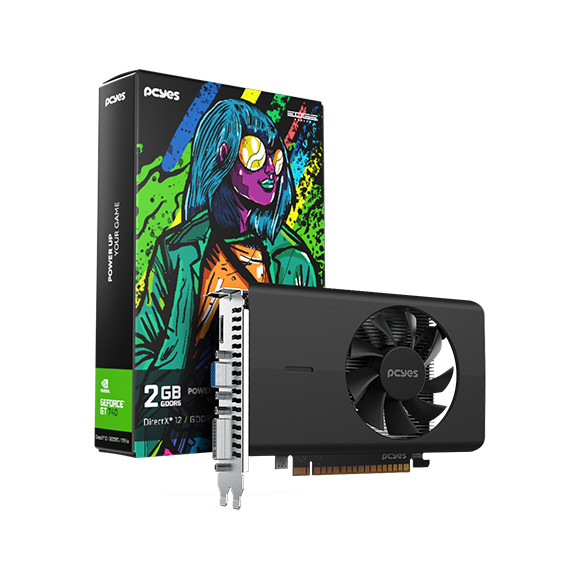 Placa de Vídeo Gráfica Gpu Nvidia Geforce Gt740 2Gb Gddr5 128 Bits Pcyes