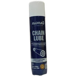 Óleo Para Corrente Radnaq 200ml Lubrificação Spray Reduz Desgaste E Protege Contra Corrosão