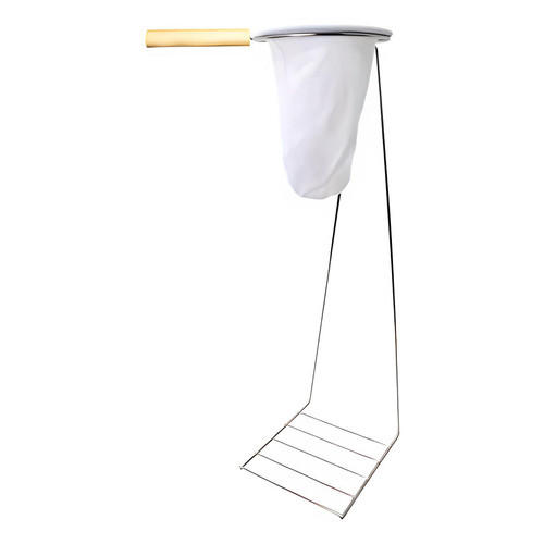 Coador Para Café Com Suporte Cromado 30 Cm + Coador De Pano Com Cabo em Oferta na Shopee