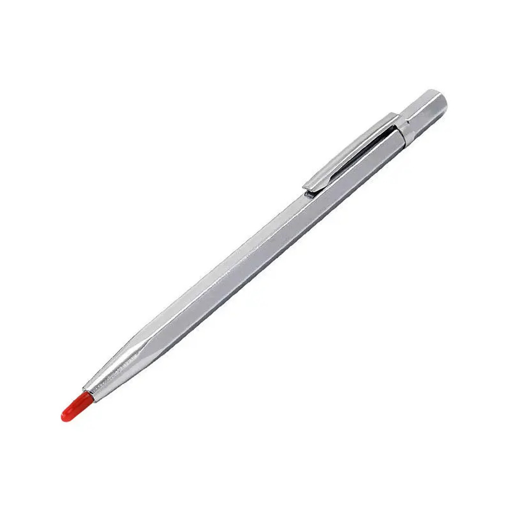 Caneta Cortadora Vidro Ceramica Aço Marcador Ponta Carboneto De Tungstênio Tampa Protetora