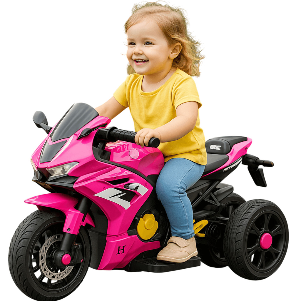 Moto Elétrica Bang Toys Honda CBR Edge Titan Rosa 12V em Oferta na Shopee