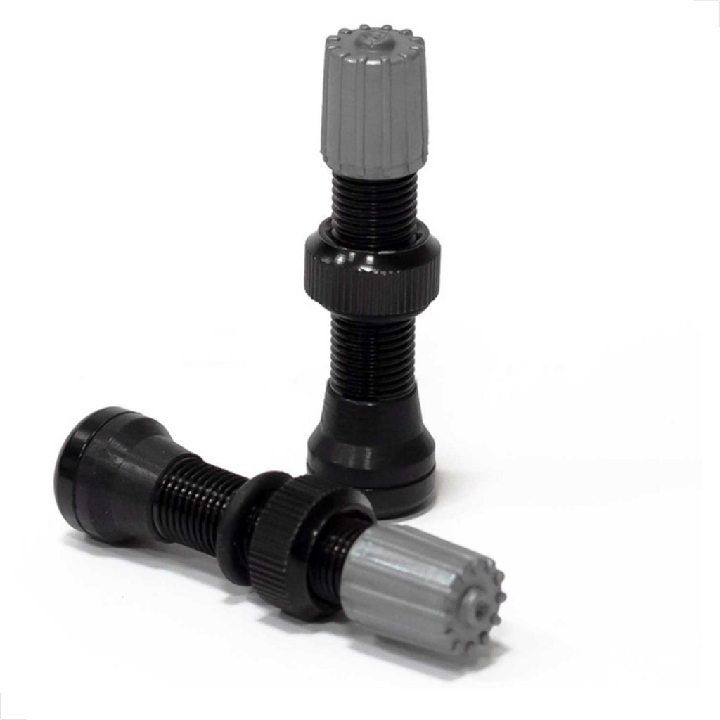 VÁLVULA TUBELESS ABSOLUTE SCHRADER / BICO GROSSO - PRETO em Oferta na Shopee