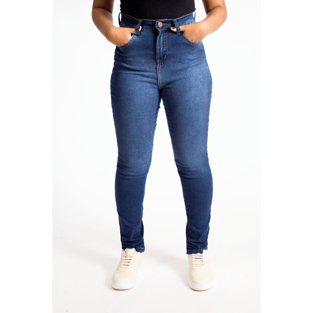 Calça Jeans Feminina Skinny Five Pockets Polo Wear Jeans Médio - Women Clothes