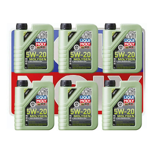 Óleo Sintético Liqui Moly Molygen 5w20 06 Litros Kit