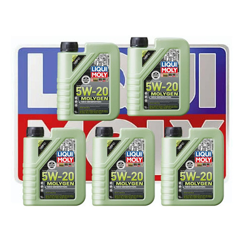 Óleo Sintético Liqui Moly Molygen 5w20 05 Litros Kit