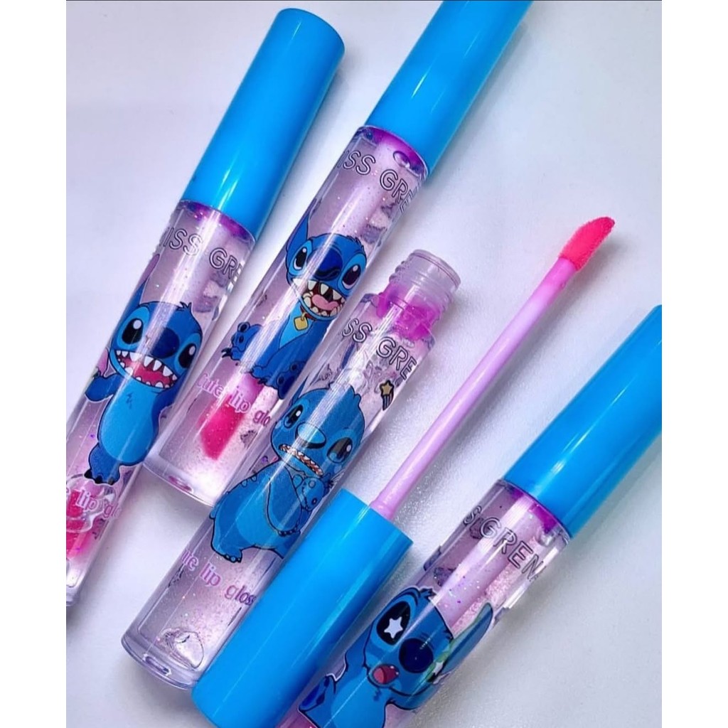 Lip Gloss Mágico Com Glitter Reage ao PH Stchiti ou Angel - Miss Grena  LY-3533 ou LY-3535 em Oferta na Shopee