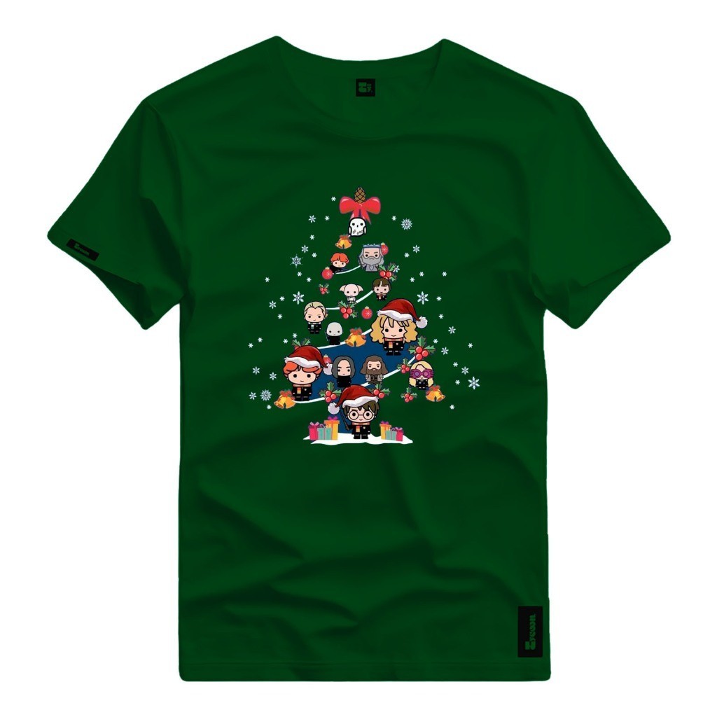 Camisa Camiseta Básica Casual Estampada Frase Natal Merry Christmas Feliz Festas Valeu Natalina De Algodão Básica