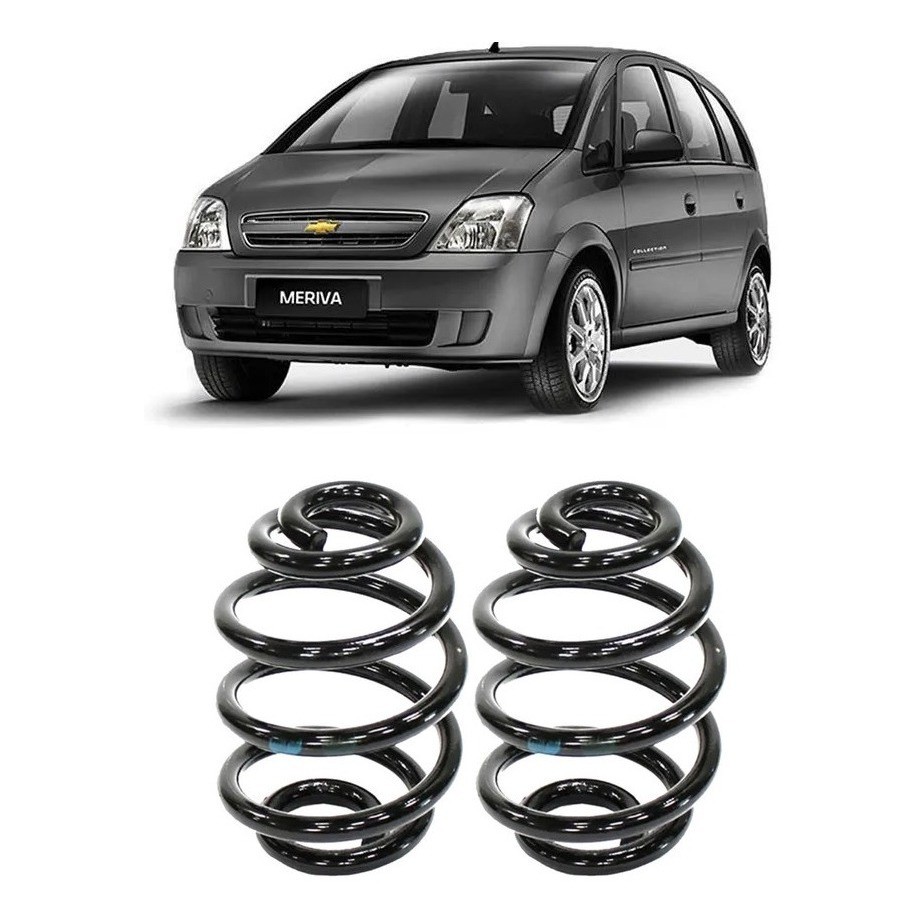 Par Mola Reforçada Gnv Traseira Meriva 2004 2005 2006 2007