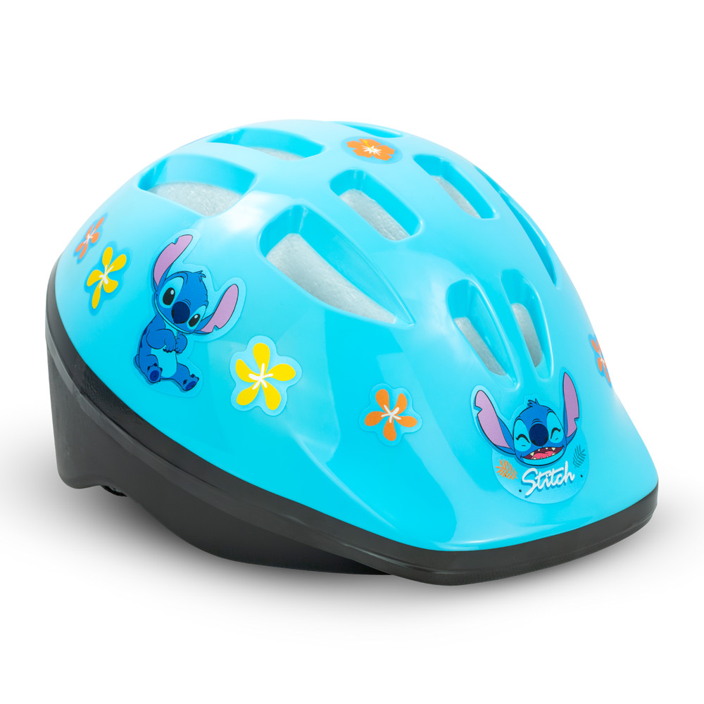 Capacete Infantil Stitch Nathor Ajustável Com Regulagem Menina Bicicleta Patins Skate