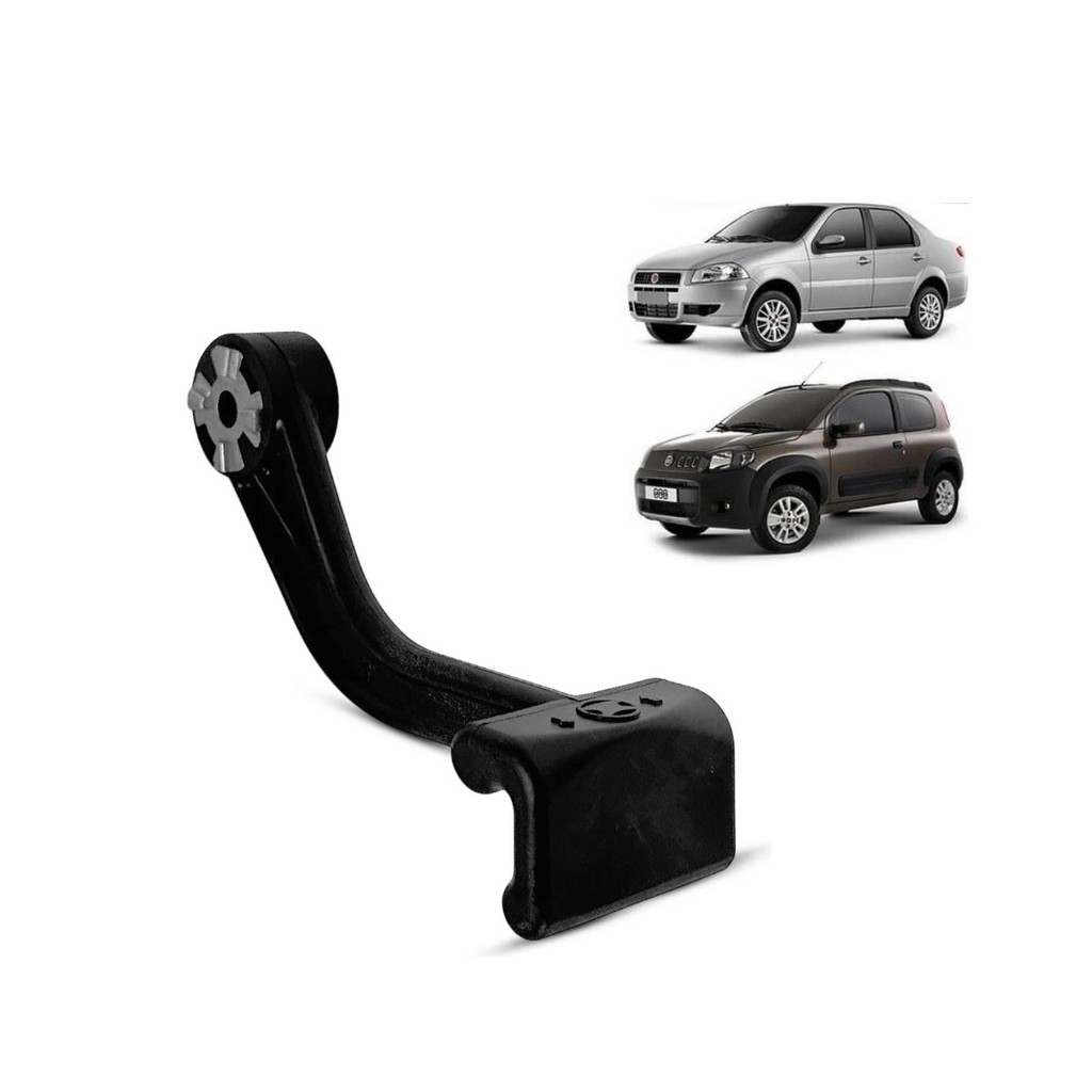 Alavanca Regulagem Volante Fiat Novo Uno Palio  Idea 8 Mm