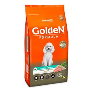 Ração Premier Pet Golden Formula Frango/Arroz Para Cães Adultos 15kg em Oferta na Shopee