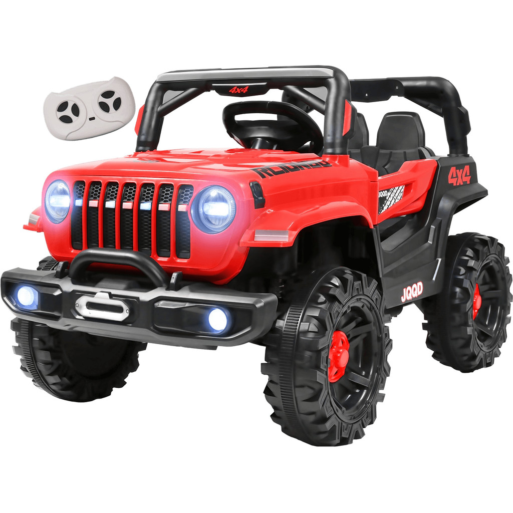 Carro Eletrico Zippy Toys Jeep Wrangler Rubicon 12V CR Vermelho em Oferta na Shopee
