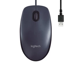 Mouse Óptico Logitech M90, USB 2.0, 1000 DPI, Preto - 910-004053