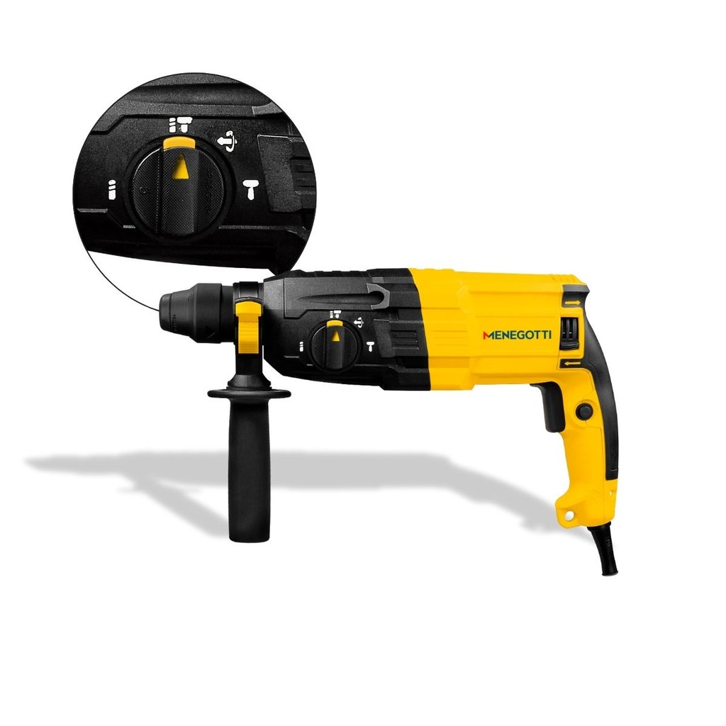 Martelete Perfurador Rompedor MMR800 3J 3KG Menegotti em Oferta na Shopee