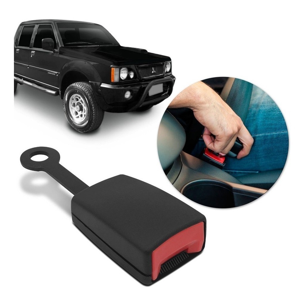 Fecho Cinto Segurança Dianteiro L200 91 A 12 Haste Rigida