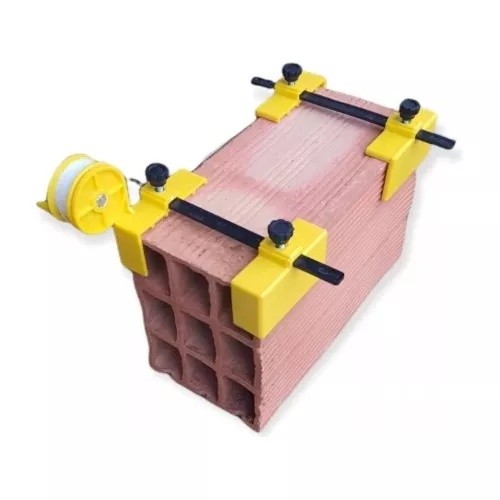 Alinha Bloco Gabarito Para Assentar Tijolos Deplasti C/30 metros de Linha em Oferta na Shopee