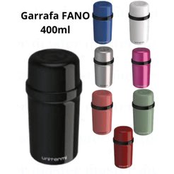 Garrafa Fano 400ml -Unitermi - Água - Chá - Suco - Chimarrão