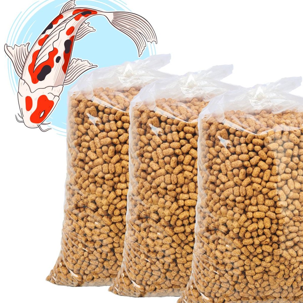 Ração para peixes Carpas Kinguios CK3 grossa Polinutri 3kg