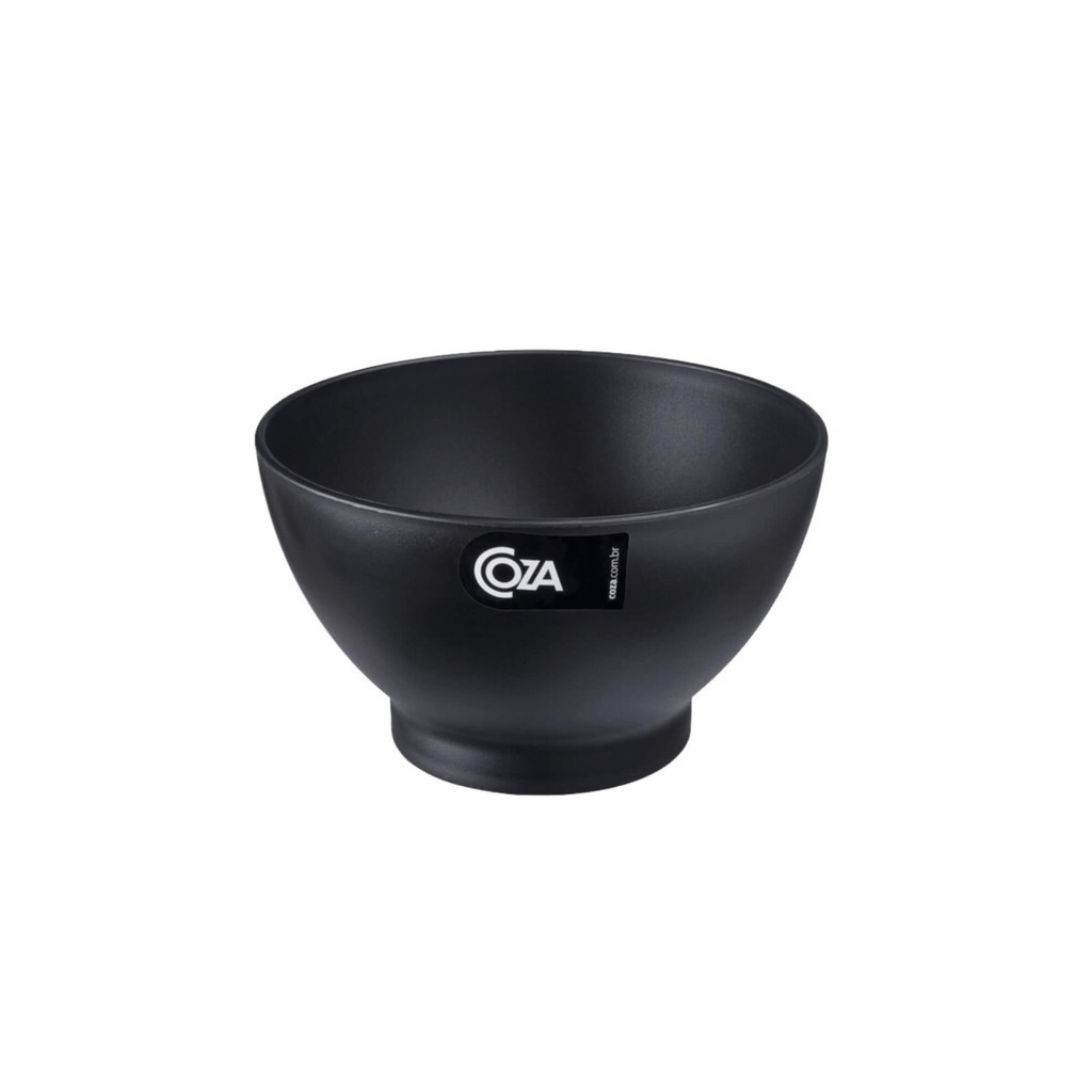 Cumbuca Cozy 13,7 x 13,7 x 8,2 cm 500 ml Preto Coza Brinox - 10510/0008 em Oferta na Shopee