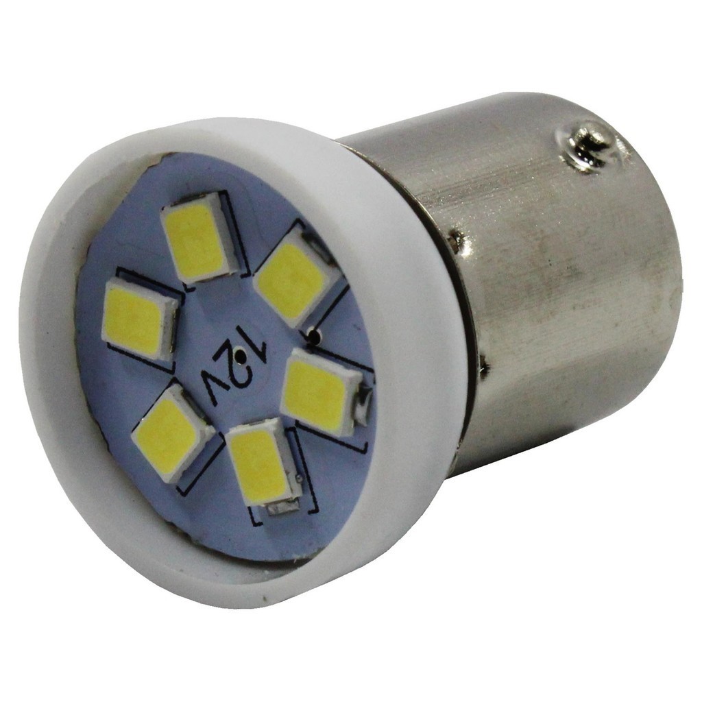 10un Lâmpada 6 Leds 67 Luz Placa Lanterna Teto 12v - Spare Parts and Accessories for Vehicles