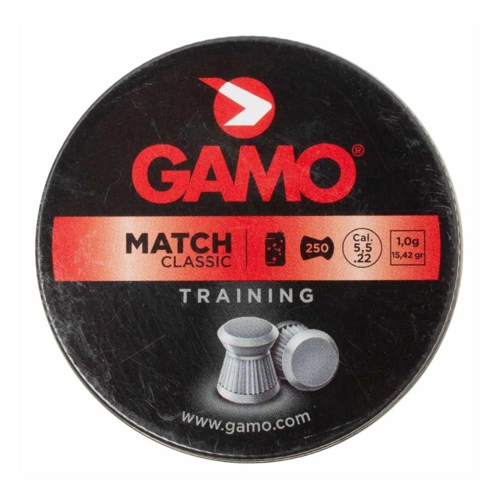 Chumbinho Match Diabolô Cal 5,5 Mm - 250 Unidades - Gamo em Oferta na Shopee